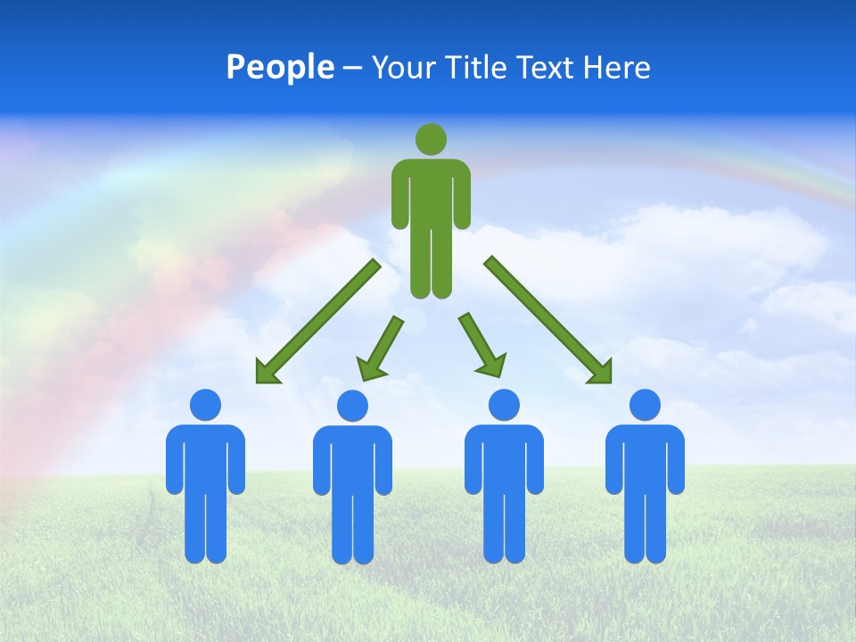 Colorful Day Field PowerPoint Template