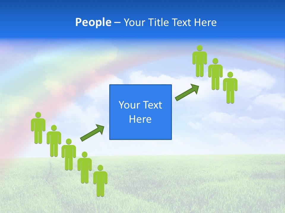 Colorful Day Field PowerPoint Template