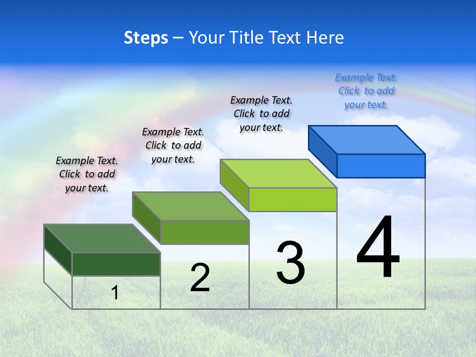 Colorful Day Field PowerPoint Template