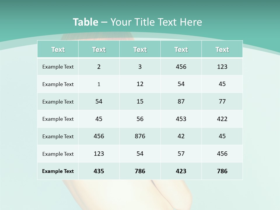 Cute Bang Charming PowerPoint Template