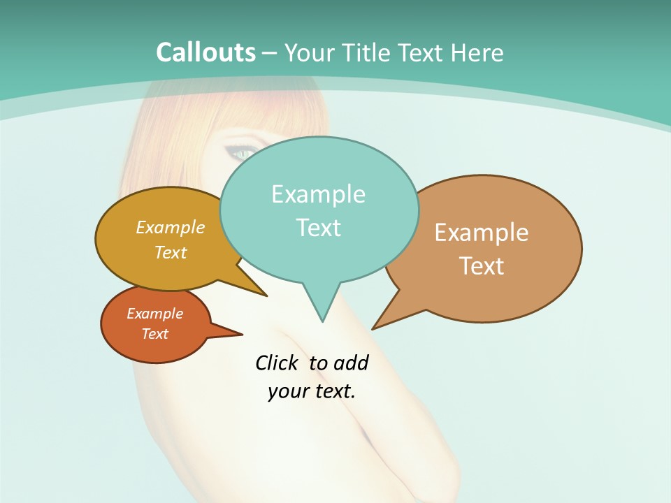 Cute Bang Charming PowerPoint Template