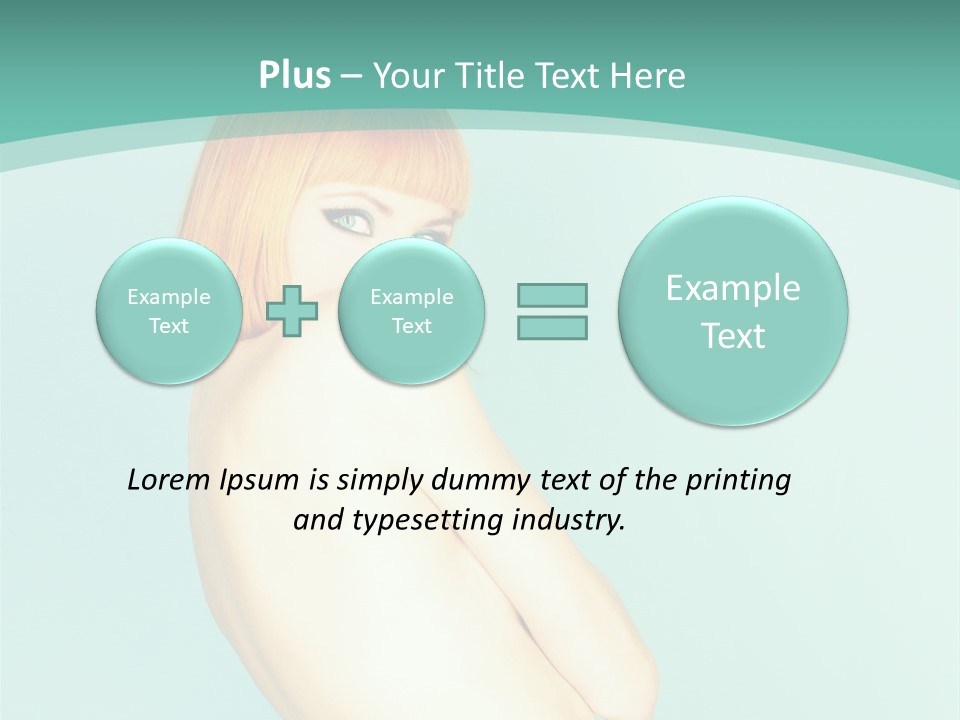 Cute Bang Charming PowerPoint Template