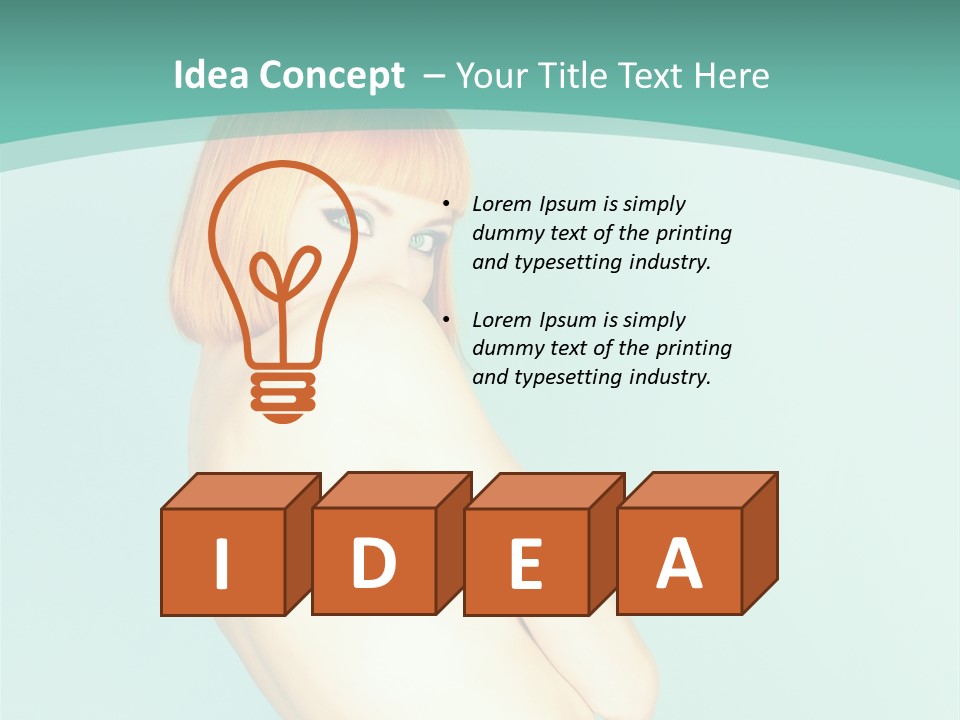 Cute Bang Charming PowerPoint Template