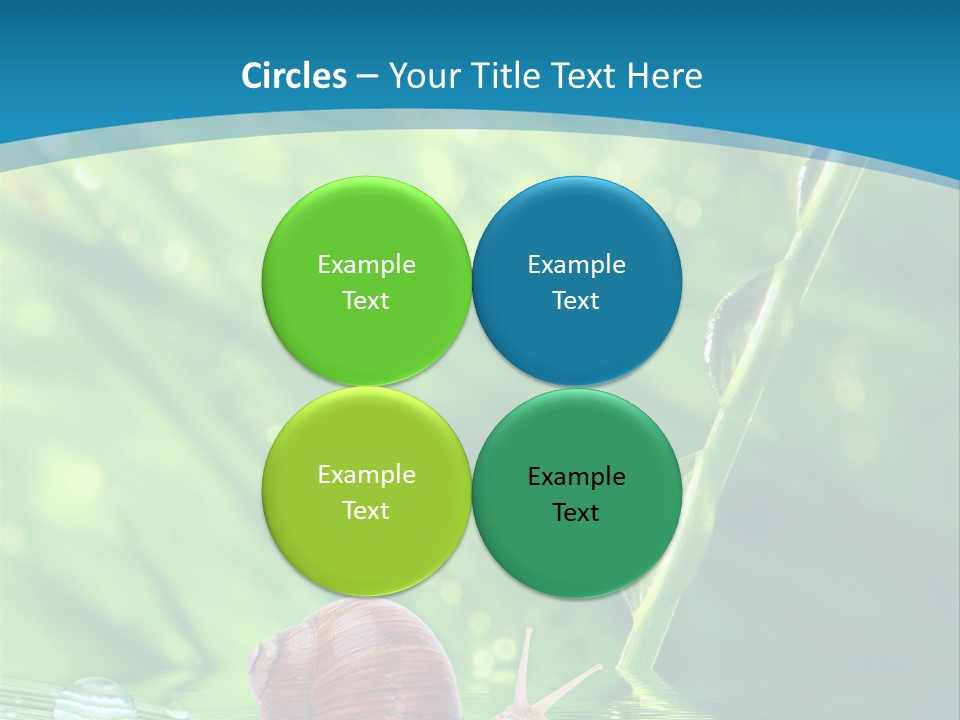 Creatures Daylight Background PowerPoint Template