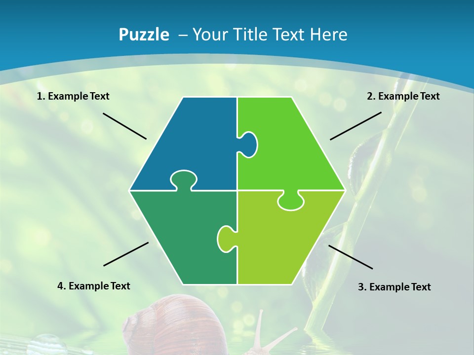 Creatures Daylight Background PowerPoint Template