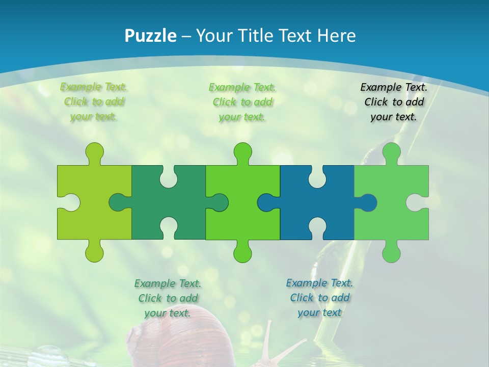 Creatures Daylight Background PowerPoint Template