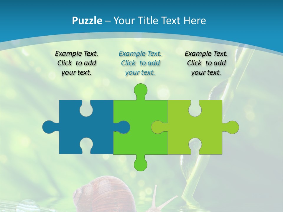 Creatures Daylight Background PowerPoint Template