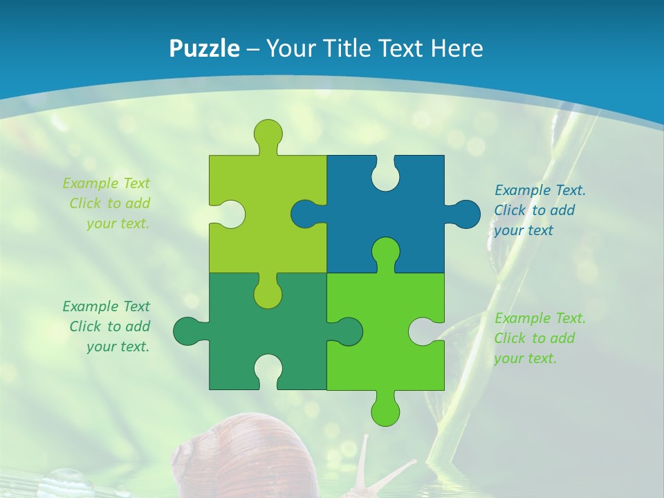 Creatures Daylight Background PowerPoint Template