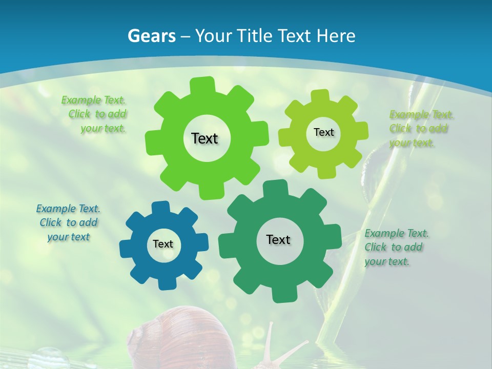 Creatures Daylight Background PowerPoint Template