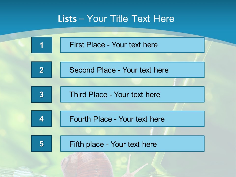 Creatures Daylight Background PowerPoint Template