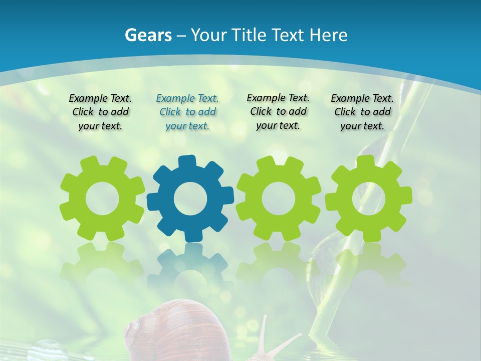 Creatures Daylight Background PowerPoint Template