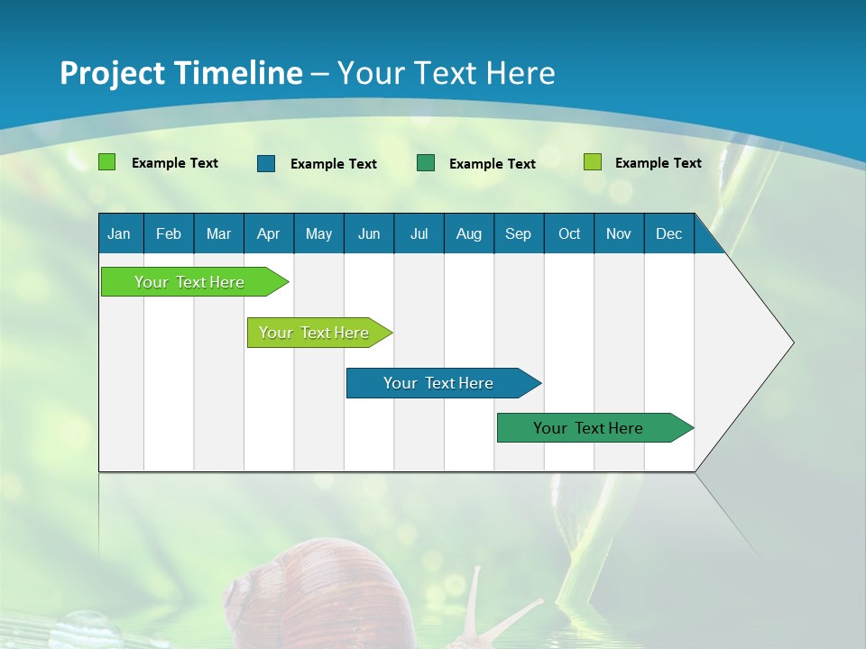 Creatures Daylight Background PowerPoint Template