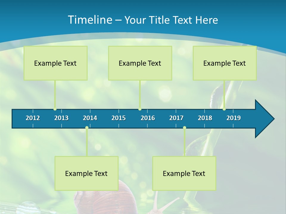 Creatures Daylight Background PowerPoint Template