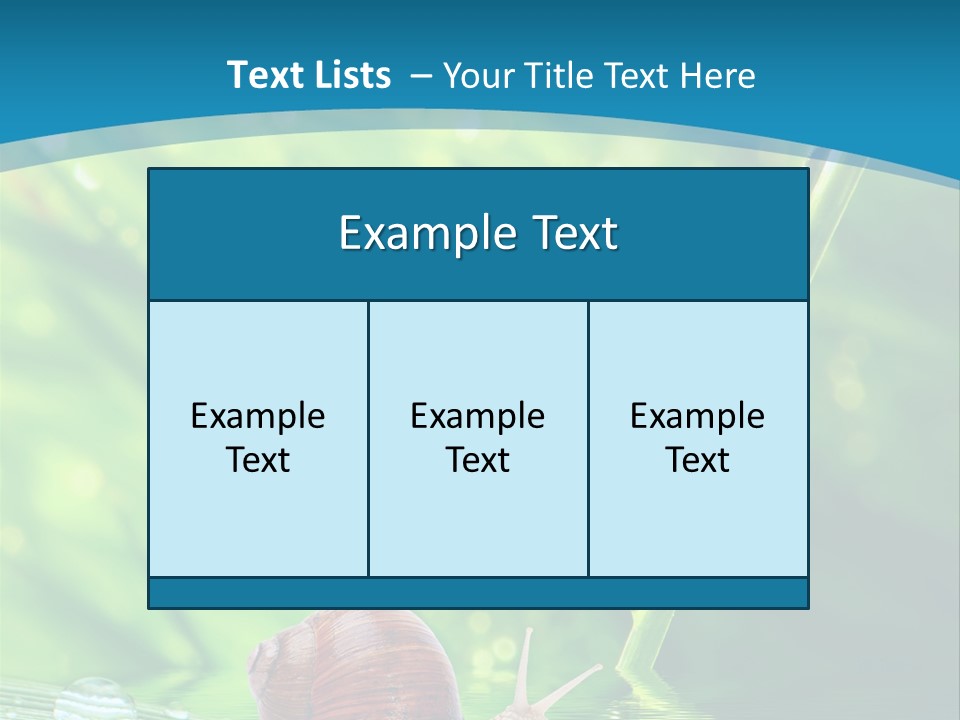 Creatures Daylight Background PowerPoint Template