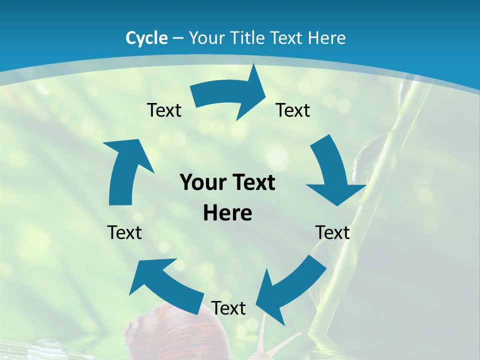 Creatures Daylight Background PowerPoint Template