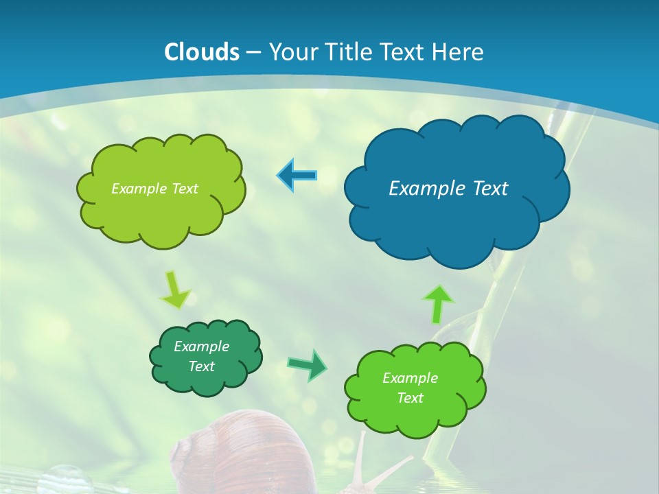 Creatures Daylight Background PowerPoint Template