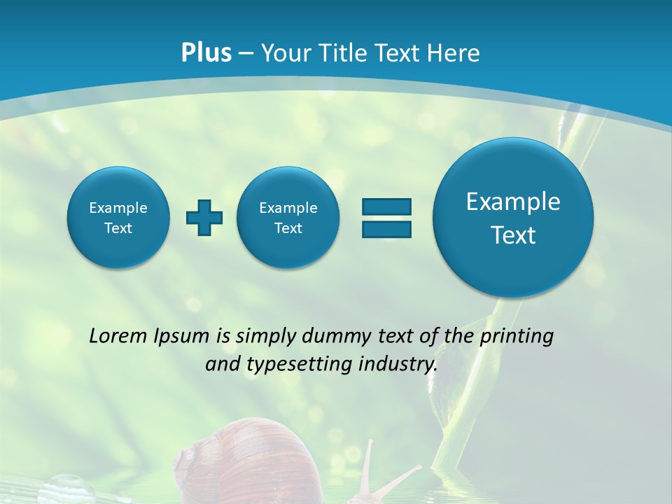 Creatures Daylight Background PowerPoint Template