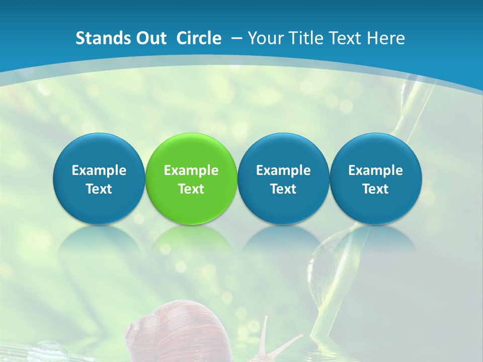 Creatures Daylight Background PowerPoint Template