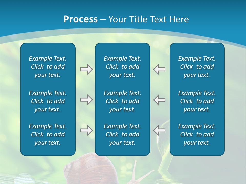 Creatures Daylight Background PowerPoint Template