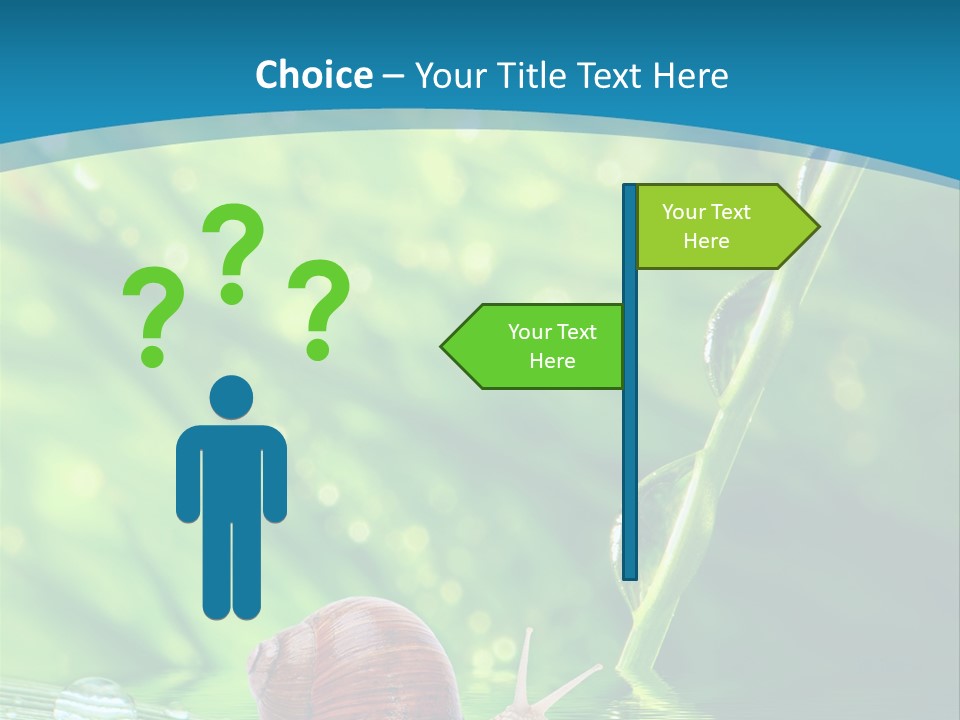 Creatures Daylight Background PowerPoint Template