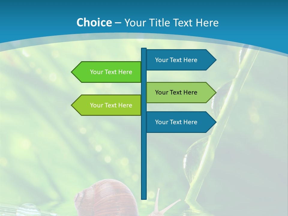 Creatures Daylight Background PowerPoint Template