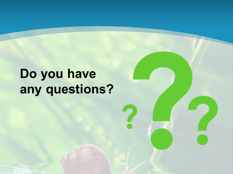 Creatures Daylight Background PowerPoint Template