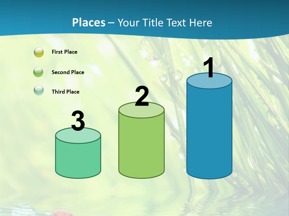 Humor Natural Background Meadow PowerPoint Template