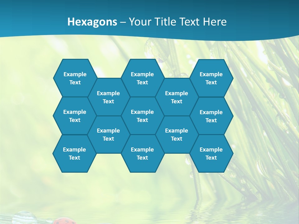 Humor Natural Background Meadow PowerPoint Template