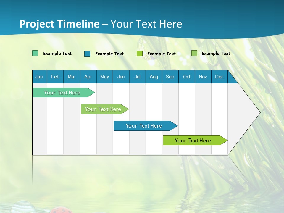 Humor Natural Background Meadow PowerPoint Template