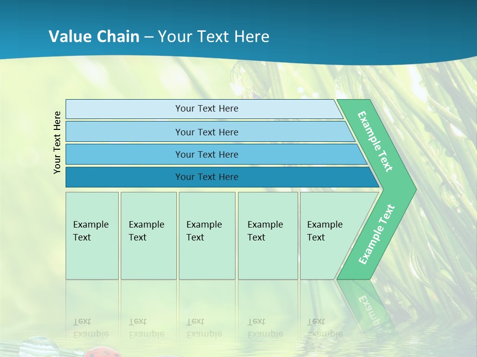 Humor Natural Background Meadow PowerPoint Template