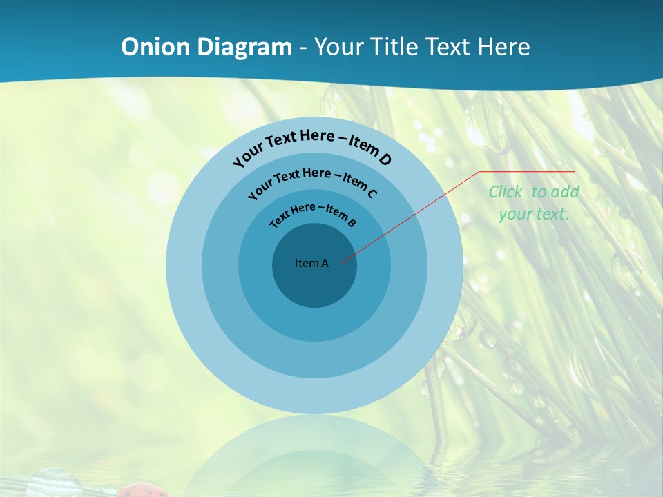 Humor Natural Background Meadow PowerPoint Template