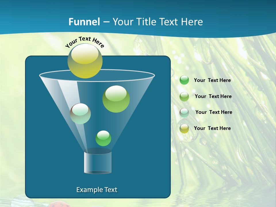 Humor Natural Background Meadow PowerPoint Template