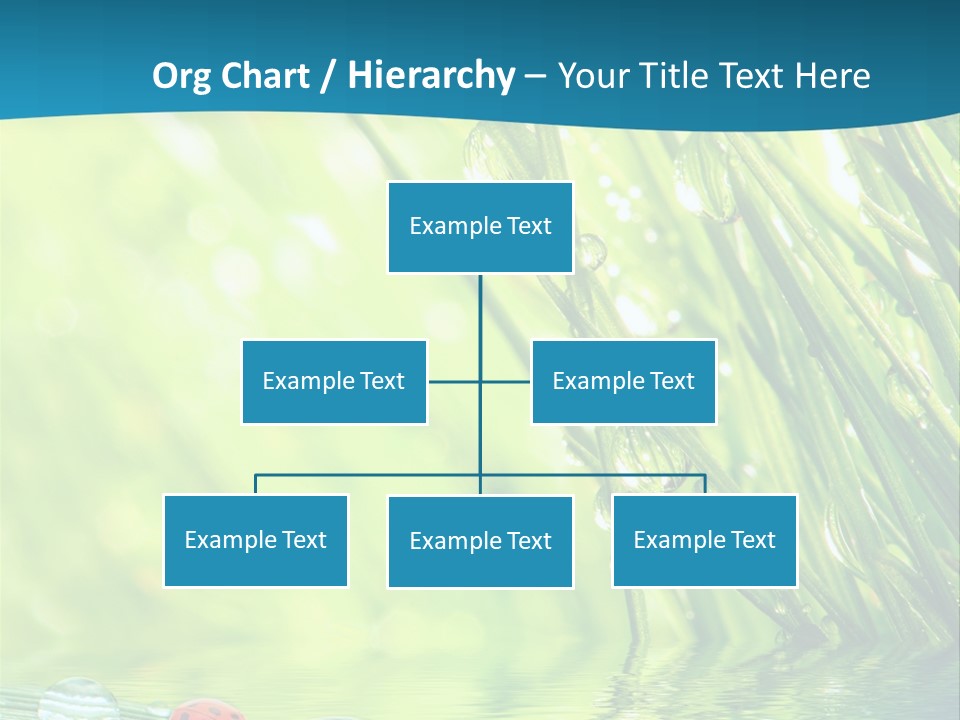 Humor Natural Background Meadow PowerPoint Template