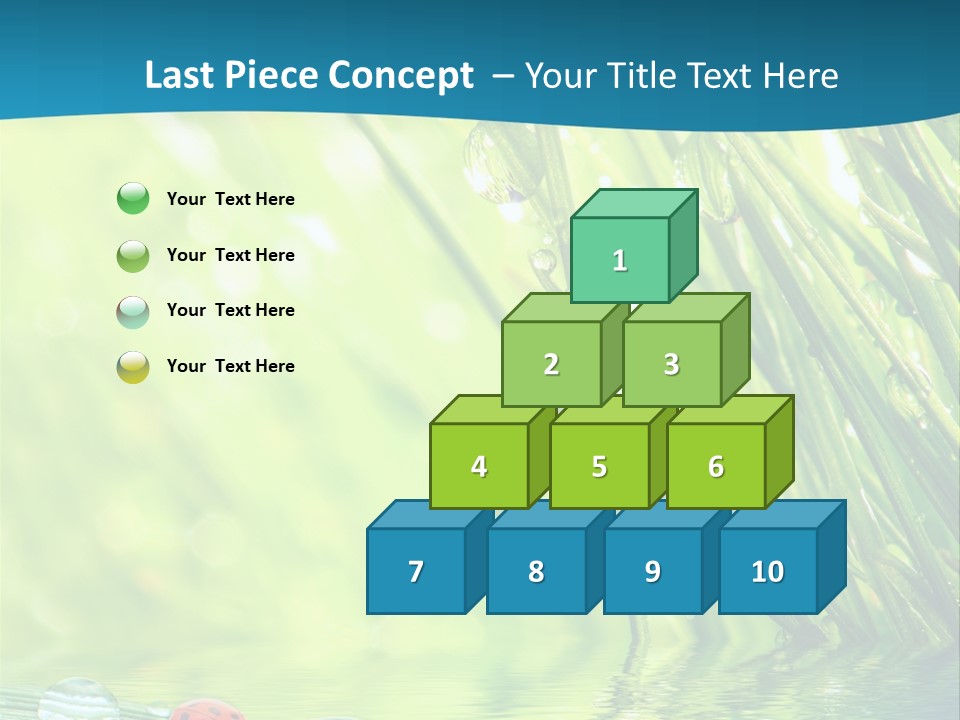 Humor Natural Background Meadow PowerPoint Template