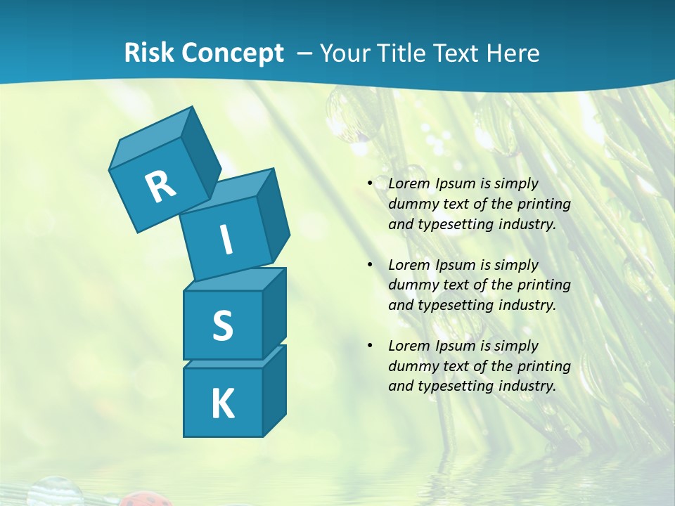 Humor Natural Background Meadow PowerPoint Template