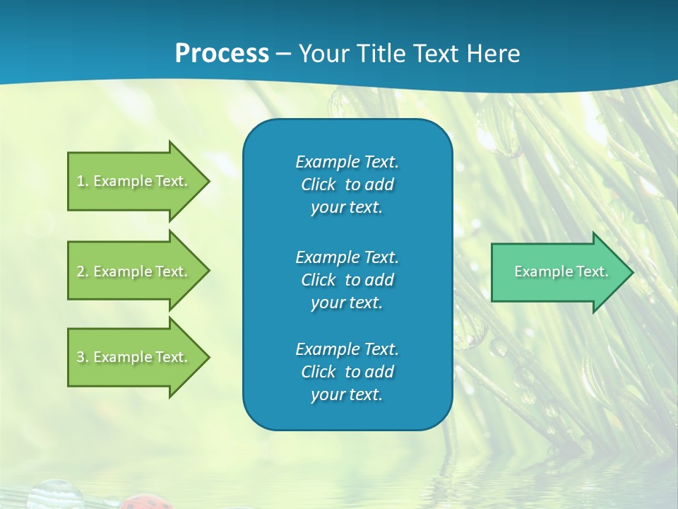 Humor Natural Background Meadow PowerPoint Template