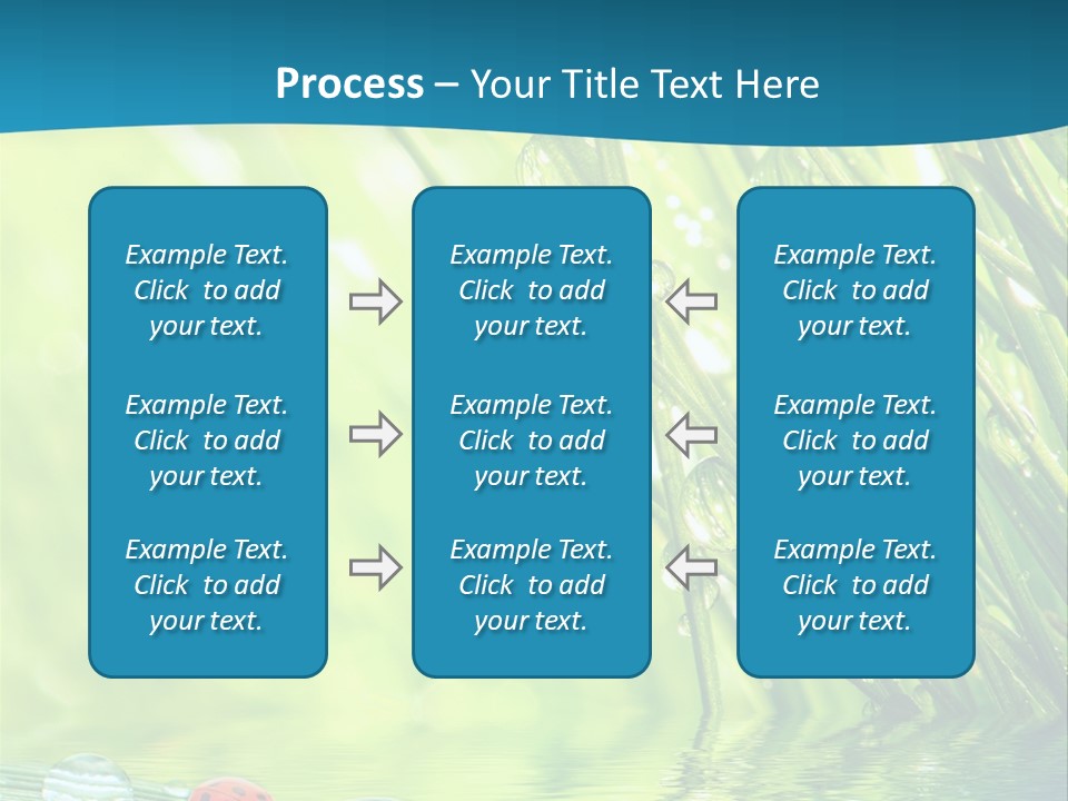 Humor Natural Background Meadow PowerPoint Template