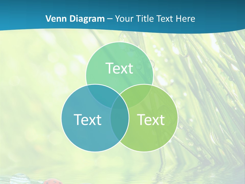 Humor Natural Background Meadow PowerPoint Template