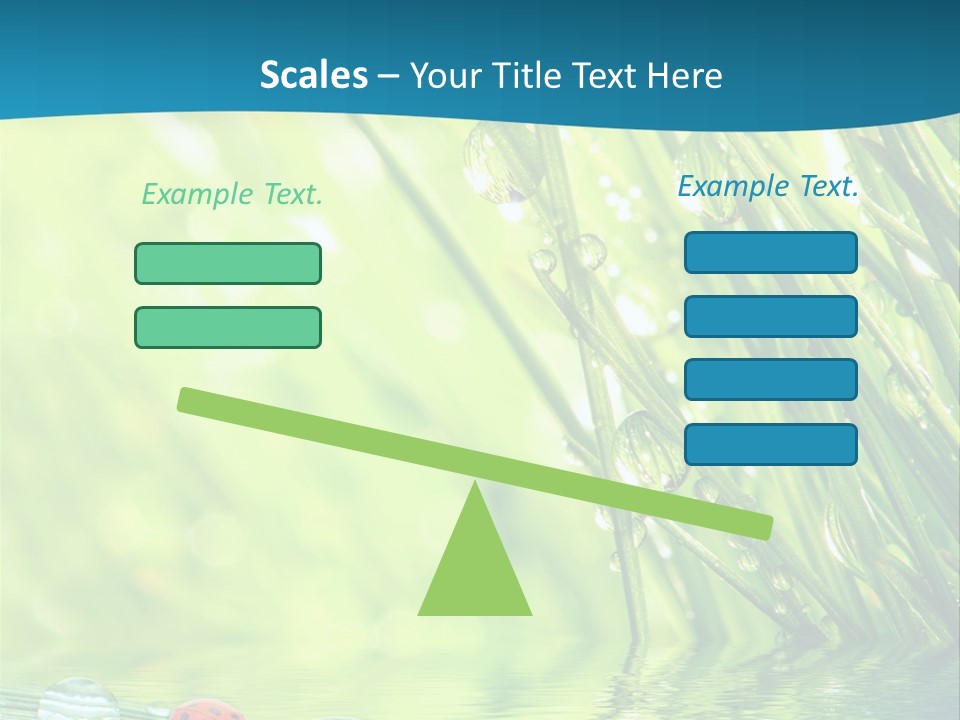 Humor Natural Background Meadow PowerPoint Template