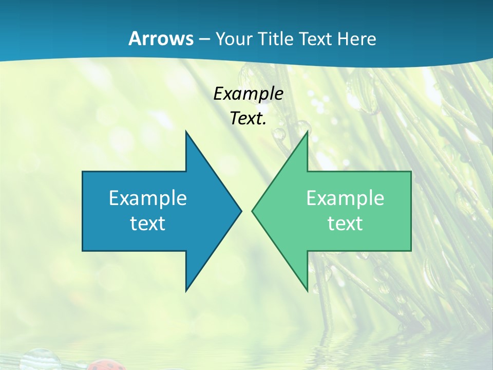 Humor Natural Background Meadow PowerPoint Template