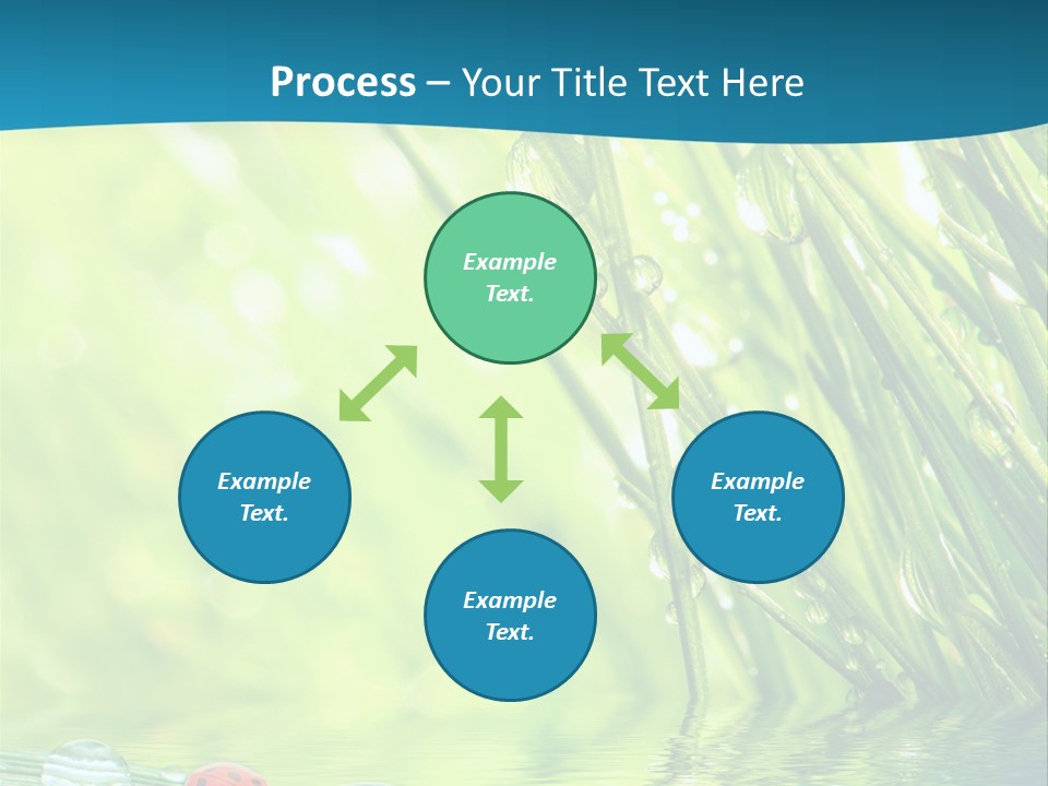Humor Natural Background Meadow PowerPoint Template
