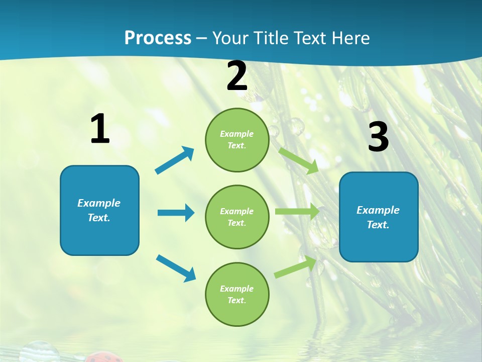 Humor Natural Background Meadow PowerPoint Template