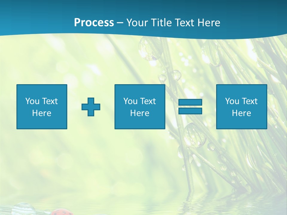Humor Natural Background Meadow PowerPoint Template