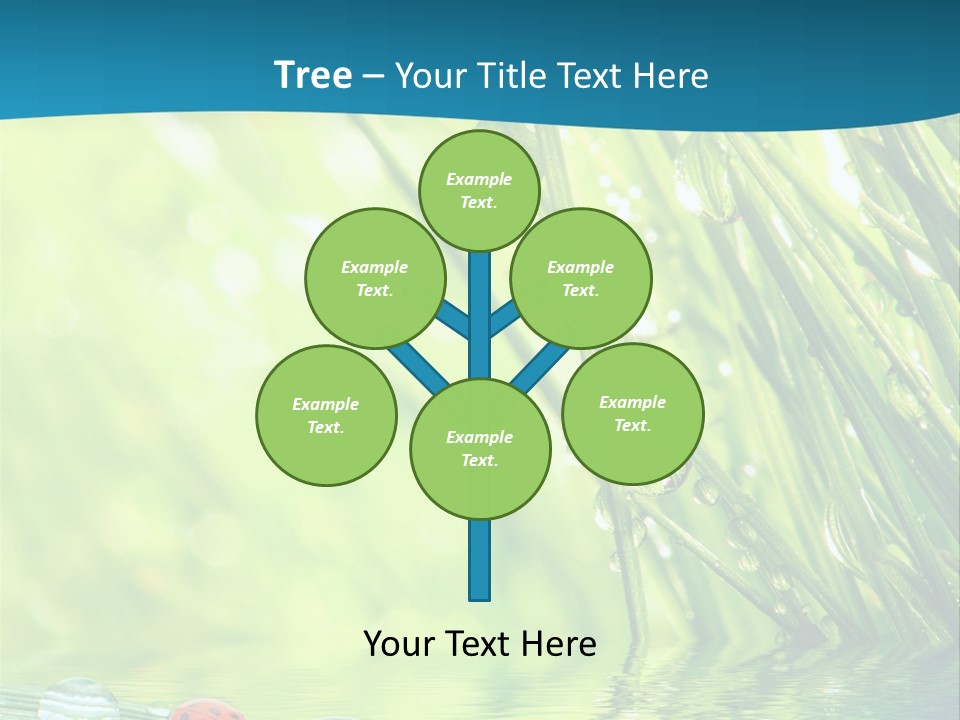 Humor Natural Background Meadow PowerPoint Template