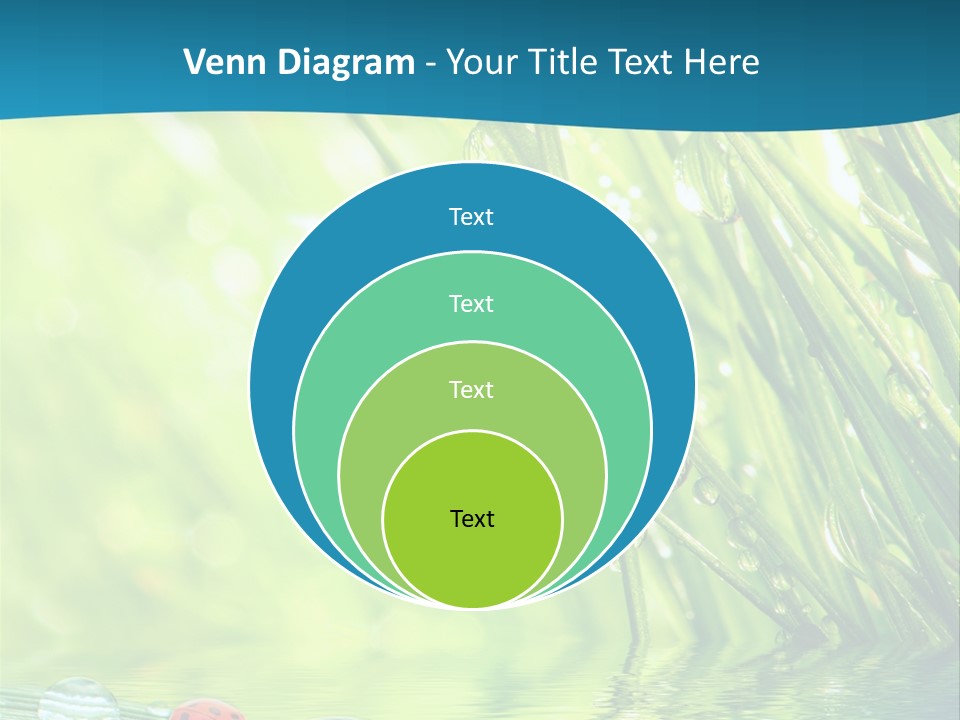 Humor Natural Background Meadow PowerPoint Template