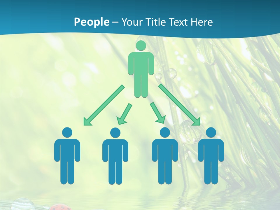 Humor Natural Background Meadow PowerPoint Template