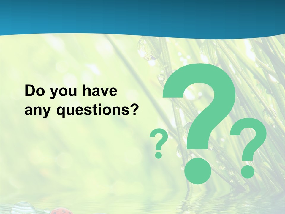 Humor Natural Background Meadow PowerPoint Template