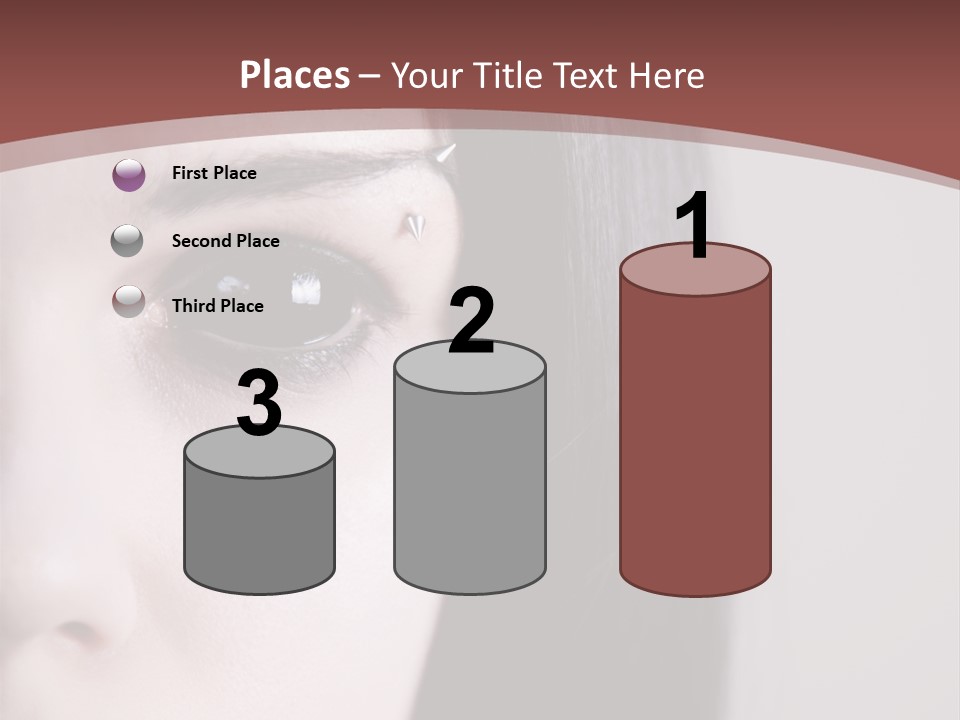 Dark Devil Piercing PowerPoint Template