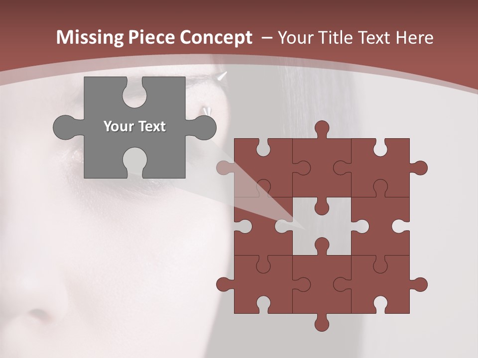 Dark Devil Piercing PowerPoint Template