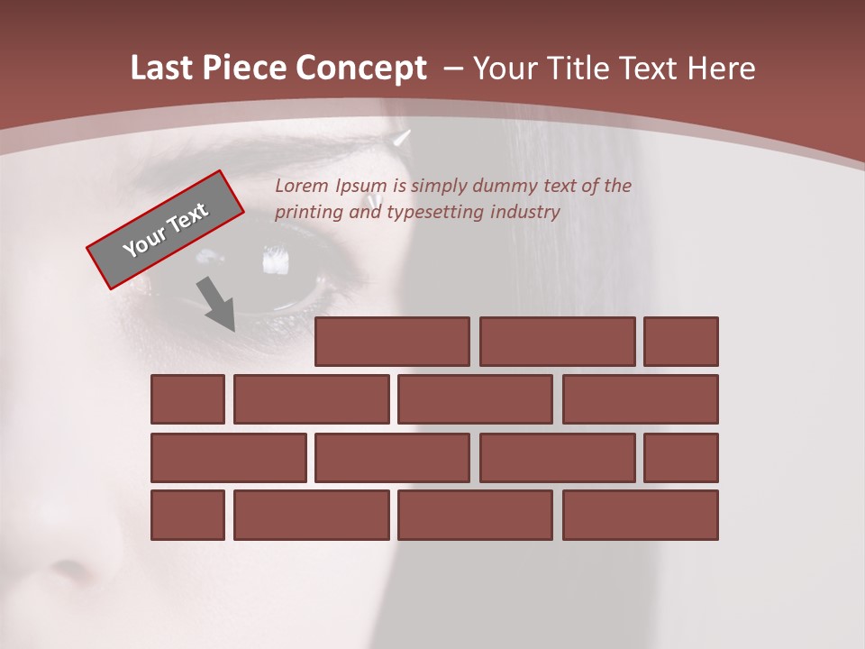 Dark Devil Piercing PowerPoint Template